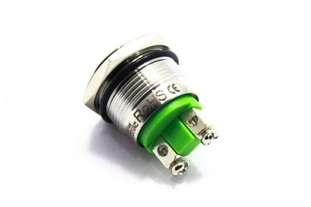 PRZEŁĄCZNIK OKRĄGŁY 19mm 250V 2A off-(on) IP67