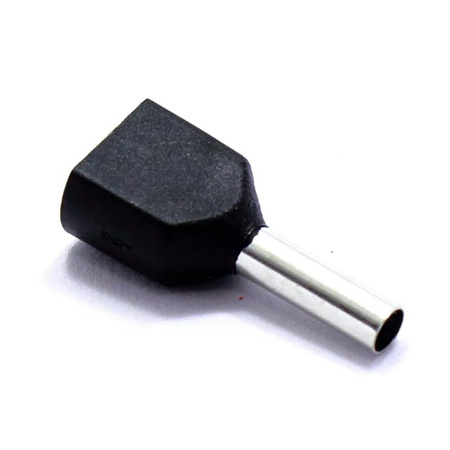 TULEJKA KABLOWA IZOLOWANA PODWÓJNA 2x1,5 mm TULEJKI PODWÓJNE 1,5mm 100szt