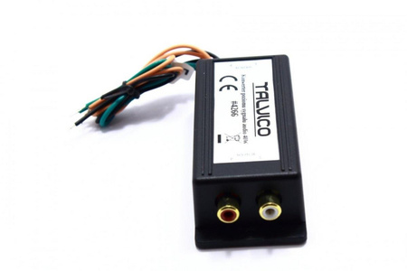 KONWERTER POZIOMU SYGNAŁU AUDIO RCA 40W