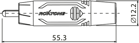 WTYK RCA CINCH ROXTONE RF2C-NG 2 SZTUKI