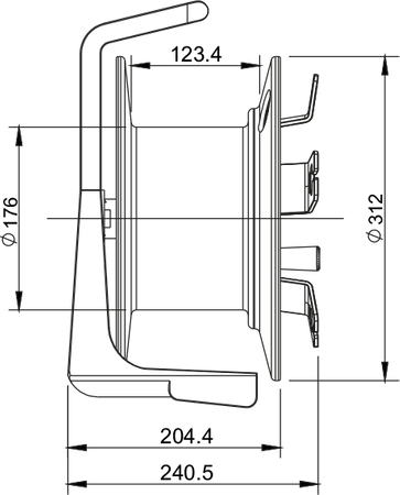 BĘBEN DO KABLA PRZEWODU ESTRADOWEGO ROXTONE PCD310 NAWIJAK
