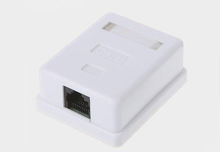 Gniazdo RJ-45 kategorii 6 1-port. Talvico
