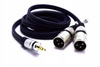 KABEL 2X XLR WTYK JACK 3.5 AUX 3m MK32B STEREO VITALCO