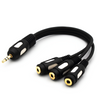 ROZDZIELACZ MINI JACK 3X ROZGAŁĘŹNIK AUX VITALCO