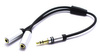 ADAPTER ROZDZIELACZ WTYK AUX 3,5 2X GNIAZDO JACK 3.5 VITALCO