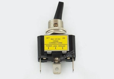 Przeł. podświetlany ASW-07D zielony RoHS