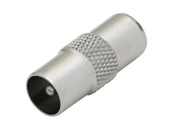 WTYK ANTENOWY PODWÓJNY WTYK - WTYK METAL