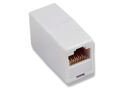 ŁĄCZNIK KABLA INTERNETOWEGO RJ45 BECZKA GN-GN