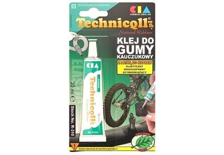 TECHNICQLL KLEJ DO GUMY DĘTEK WĘŻY GUMOWYCH 20ML