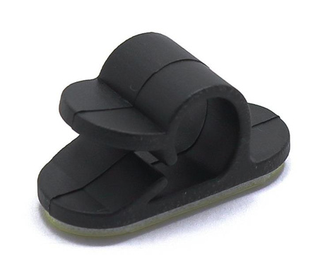 UCHWYT ORGANIZER SAMOPRZYLEPNY DO KABLI KLIPS 10X