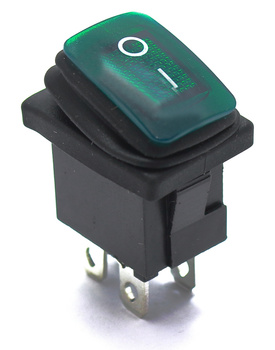PRZEŁĄCZNIK HERMETYCZNY MAŁY ZIELONY 230V