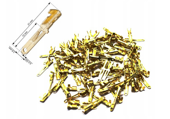 KONEKTOR NIEIZOLOWANY MĘSKI 2,8 100SZT.