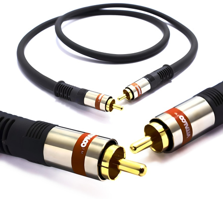 KABEL COAXIAL 1m RCA AUDIO VITALCO RKD150