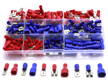 Konektory izolowane męskie żeńskie pełne 240 sztuk