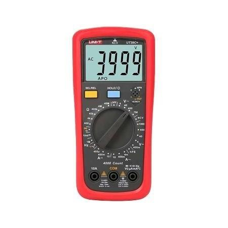 MIERNIK REZYSTANCJI POJEMNOŚCI TEMPERATURY UNI-T UT 39C