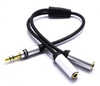 ADAPTER ROZDZIELACZ WTYK AUX 3,5 2X GNIAZDO JACK 3.5 VITALCO
