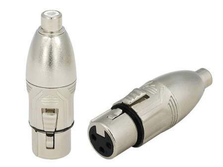 ADAPTER REDUKCJA PRZEJŚCIÓWKA WTYK XLR ŻEŃSKI - GNIAZDO RCA RA2XFPF ROXTONE