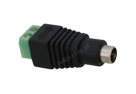 VITALCO GNIAZDO ZASILANIA DC 2,1 Z SZYBKOZŁĄCZEM