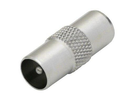 WTYK ANTENOWY PODWÓJNY WTYK - WTYK METAL