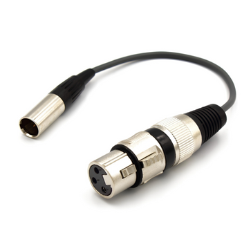 ADAPTER WTYK XLR MINI NA GNIAZDO XLR VITALCO