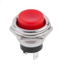 PRZEŁĄCZNIK PRZYCISKOWY OKRĄGŁY 2A 250V OFF-(ON)