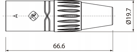 WTYK XLR MĘSKI 3 PIN ROXTONE RX3MP-BT MIKROFONOWY