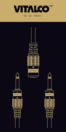 ADAPTER GNIAZDO JACK 3,5 NA 2X 6,3 MONO VITALCO