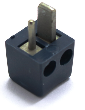 WTYK GŁOŚNIKOWY SKRĘCANY DIN 2 PROSTY UNITRA RADMOR NIEBIESKIE 10 SZTUK