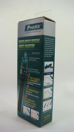 WIZUALNY LOKALIZATOR USZKODZEŃ ŚWIATŁOWODÓW MT-7501