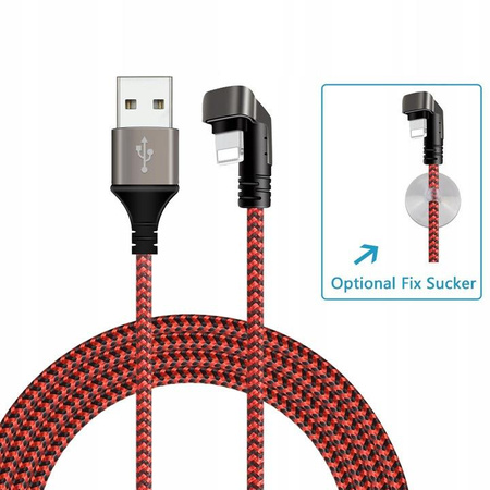 KABEL USB MICRO IPHONE 1M 180 STOPNI
