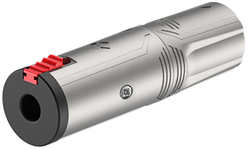 ADAPTER XLR MĘSKI GNIAZDO JACK 6.3 STEREO 6,3 ROXTONE