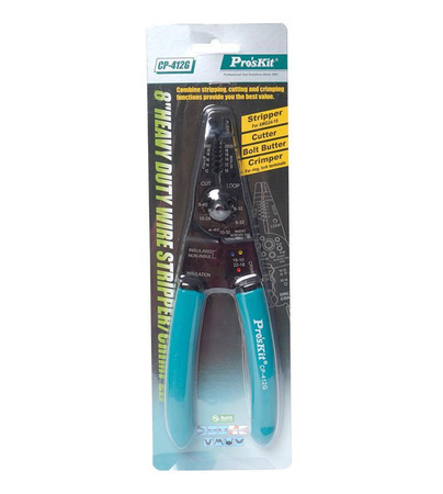 ZACISKARKA KONEKTORÓW ŚCIĄGACZ OBCINACZ CP-412G PROSKIT