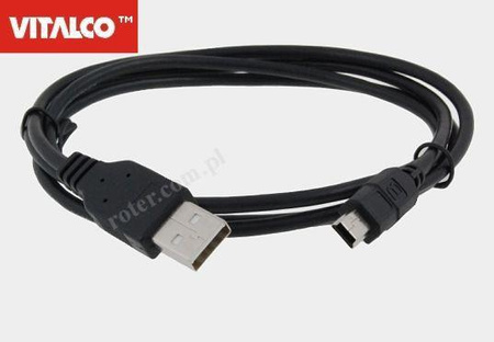 KABEL USB WTYK A WTYK FotoCanon mini USB A 5p 1,2m Vitalco