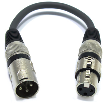 ADAPTER XLR MĘSKI – XLR ŻEŃSKI NA KABLU VITALCO