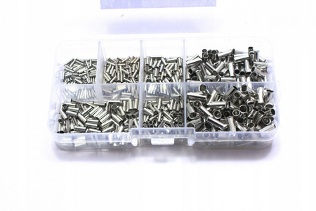 TULEJKI ZAKOŃCZENIE KABLA TULEJKA ZESTAW 700 SZT