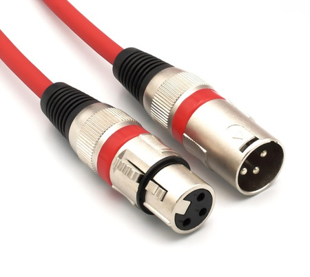 KABEL MIKROFONOWY XLR 2m HEARON KLOTZ PRZEWÓD SYMETRYCZNY DO MIKROFONU