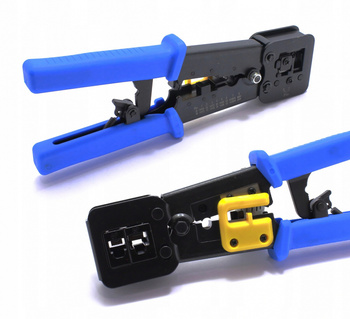 ZACISKARKA RJ-45 PASS THROUGH RJ45 PRZELOTOWYCH