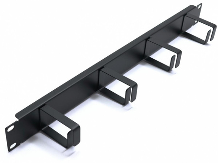 ORGANIZER KABLI KROSKOWYCH DO SZAF RACK 19" 5S20 - 4 UCHWYTY