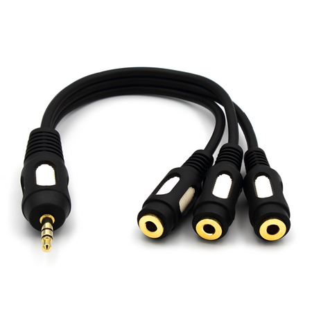 ROZDZIELACZ MINI JACK 3X ROZGAŁĘŹNIK AUX VITALCO