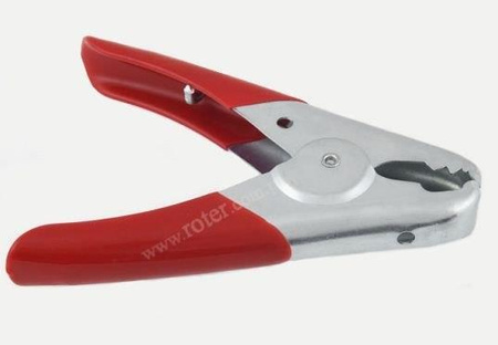 ZŁĄCZE AKUMULATORA KROKODYL 500A CZERWONY