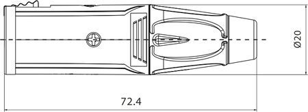 GNIAZDO JACK 6.3 TRS STEREO ROXTONE RJ3FP-BG