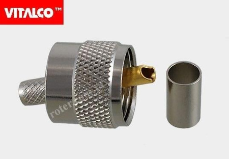 Wtyk UHF zaciskany H155 Vitalco