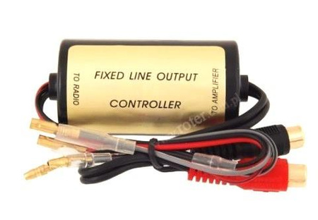 Konwerter sygnału głośnikowego / RCA 30W