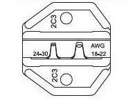 ZACISKACZ KONEKTORÓW 0.25 - 1mm2 D-SUB HT-5532C3