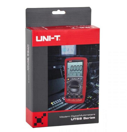 MIERNIK MULTIMETR UNIT UT58C POJEMNOŚĆ TEMPERATURA