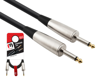 Kabel głośnikowy 2x2,5mm2 SP21100 Jack - Jack 6.3 TS 10m do kolumn
