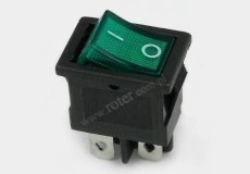 Przeł. podśw. mały AC, zielony