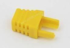 Odgiętka wtyku 8P8C, żółta