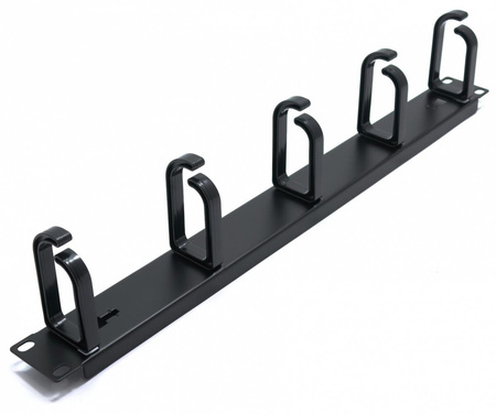 ORGANIZER KABLI KROSOWYCH DO SZAF RACK 5S25 - 5 UCHWYTÓW