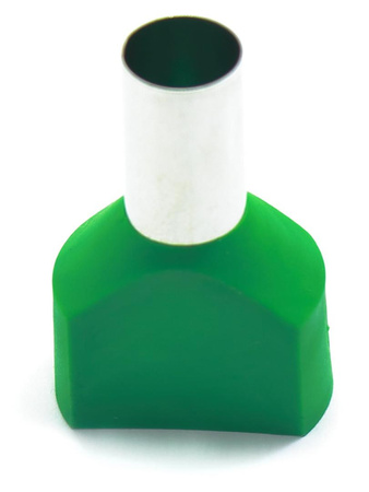 TULEJKA KABLOWA IZOLOWANA PODWÓJNA 2x16 mm TULEJKI IZOLOWANE 16mm 25szt